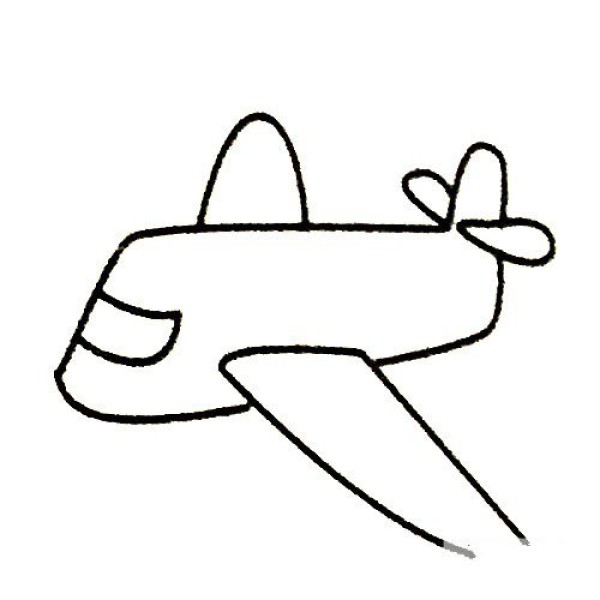 Complete collection of airplane simple drawings and drawing steps