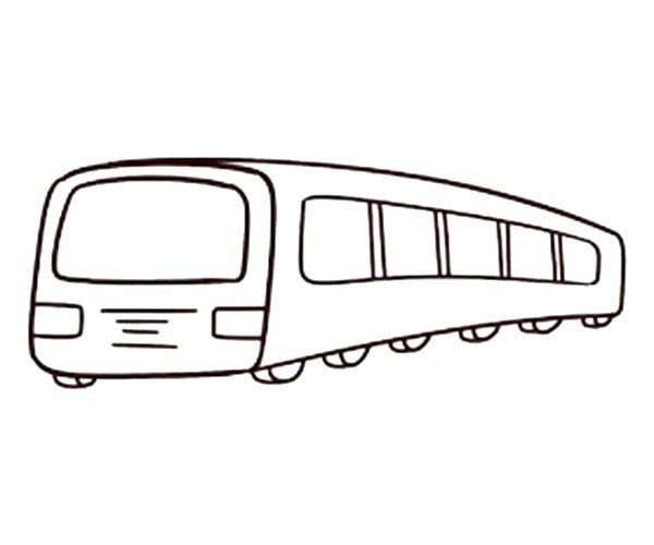 Cartoon bus simple drawing tutorial