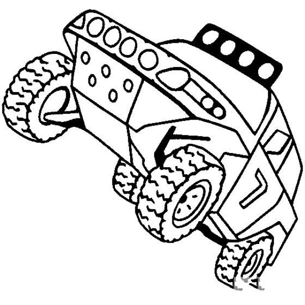 Complete collection of simple drawings of cars and simple drawings of four-wheel drive off-road vehicles