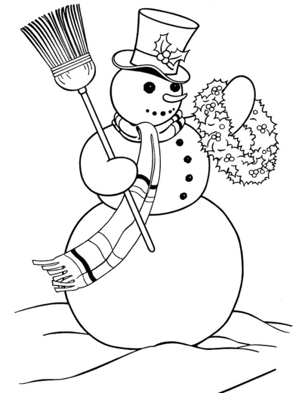 Christmas snowman