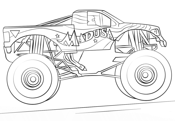 medusa monster truck