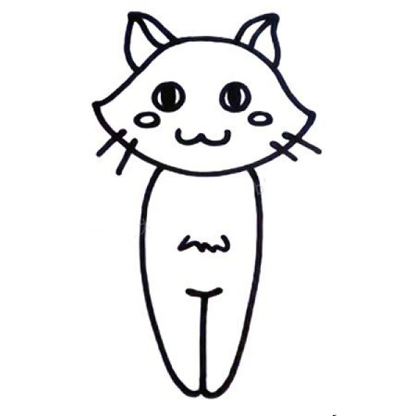 Learn to draw a cat video tutorial