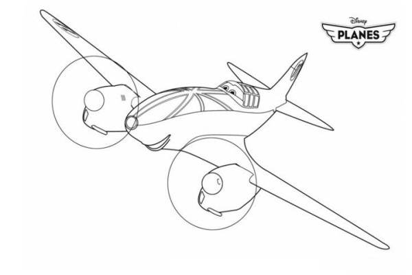 3 simple drawing pictures of Planes