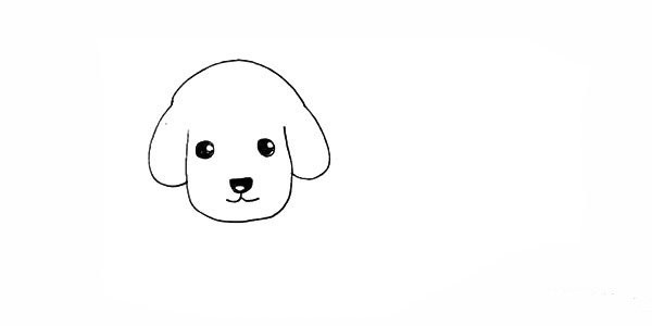 How to draw a cute puppy