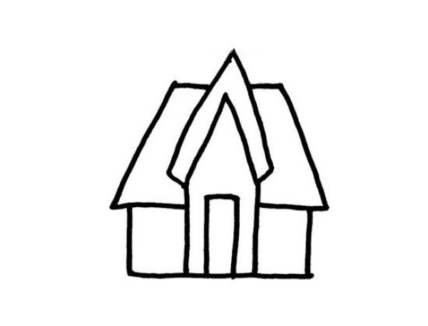 6 beautiful simple drawing pictures of small houses