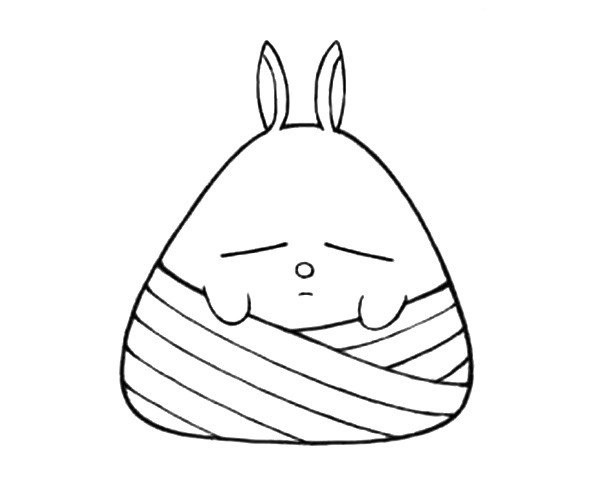 Anime Character Zongzi Series Rogue Rabbit Zongzi