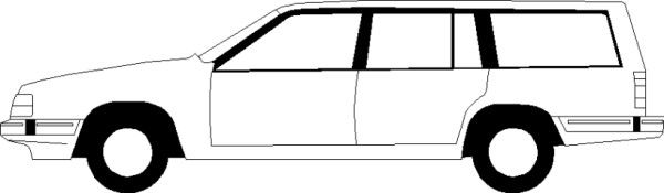 Simple drawing pictures of family cars