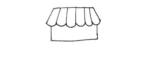 How to draw a small building