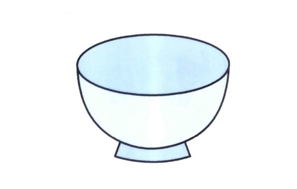 How to draw a bowl with simple strokes