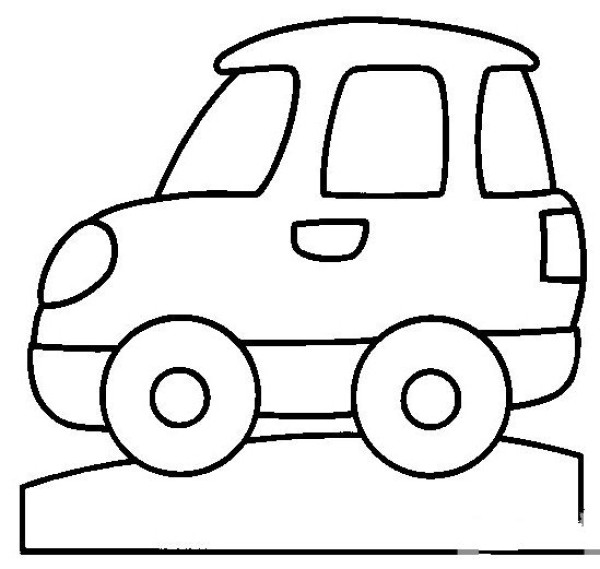 Transportation simple drawing 2016 primary school students simple drawing pictures of cars