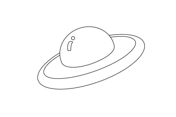 How to draw an alien flying saucer