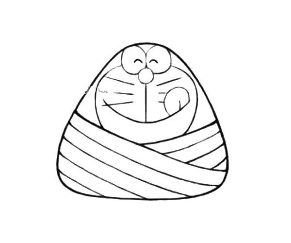 Animation Character Zongzi Series Doraemon Zongzi