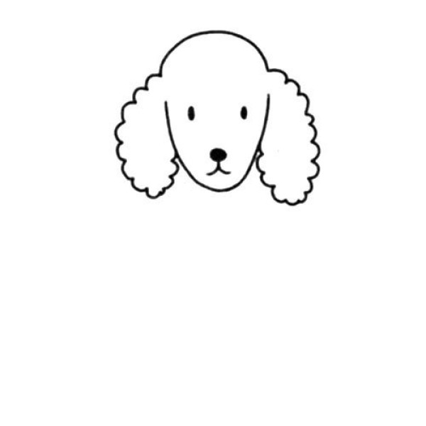 Beautiful puppy simple drawing tutorial