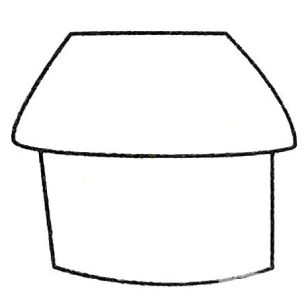 Complete collection of simple house drawings and drawing steps