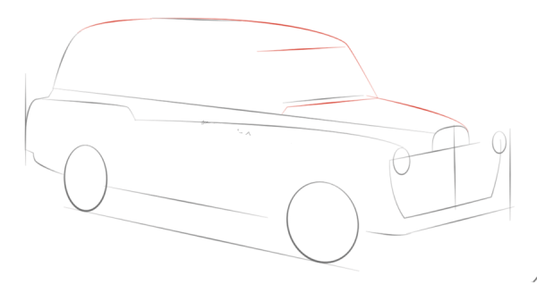 How to Draw a London Taxi