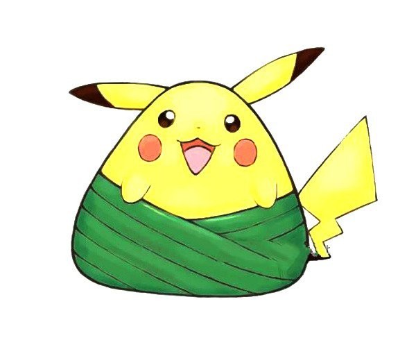 Anime Character Zongzi Series Pikachu Zongzi