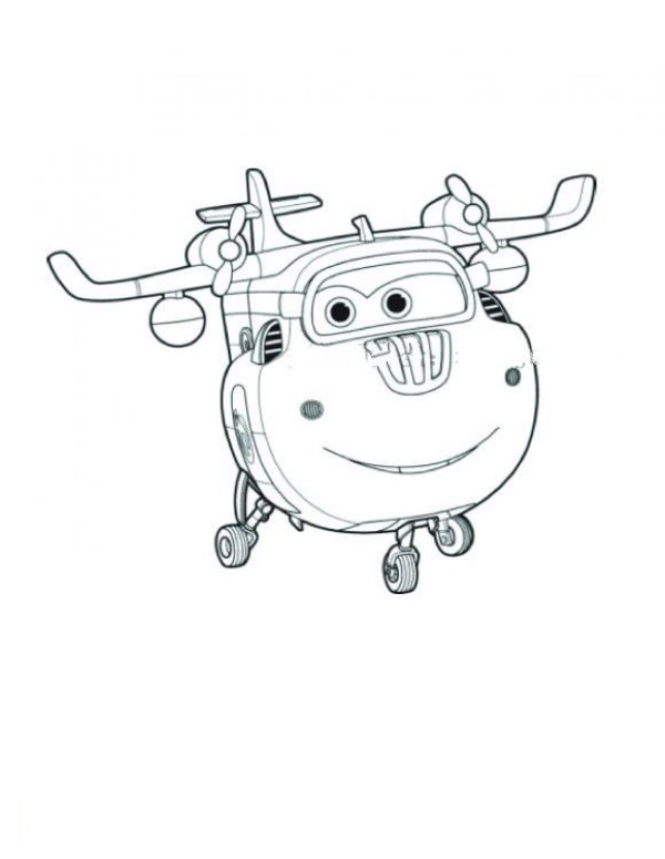 Super Wings Duoduo How to draw Super Wings