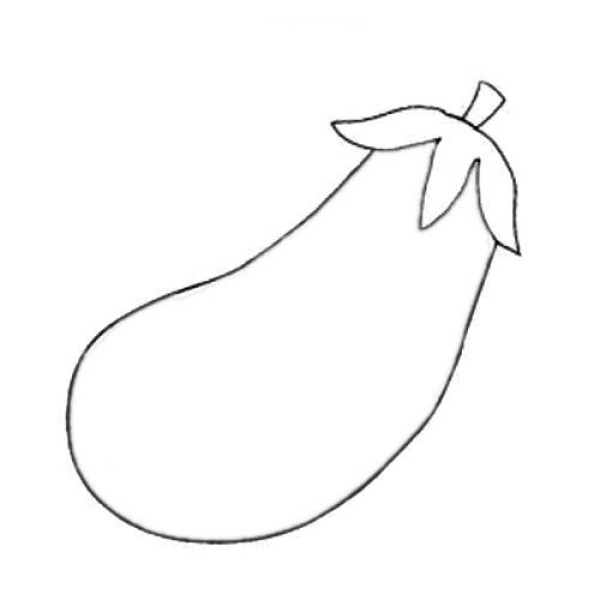 Eggplant simple drawing tutorial