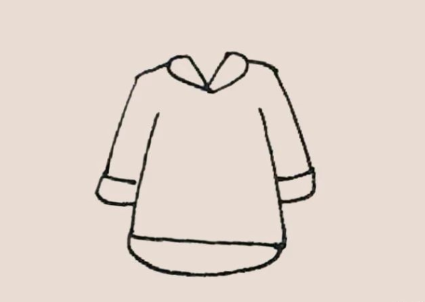 Simple strokes of New Years cotton-padded jacket