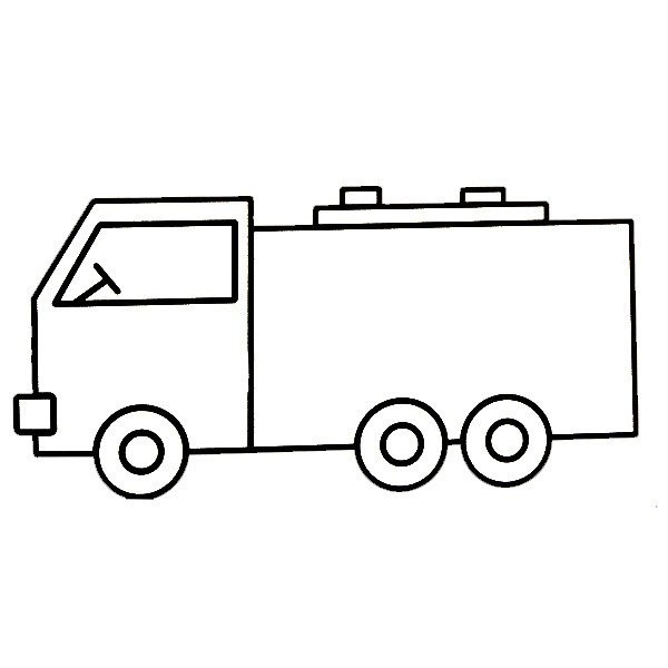 Toddlers learn to draw trucks 2