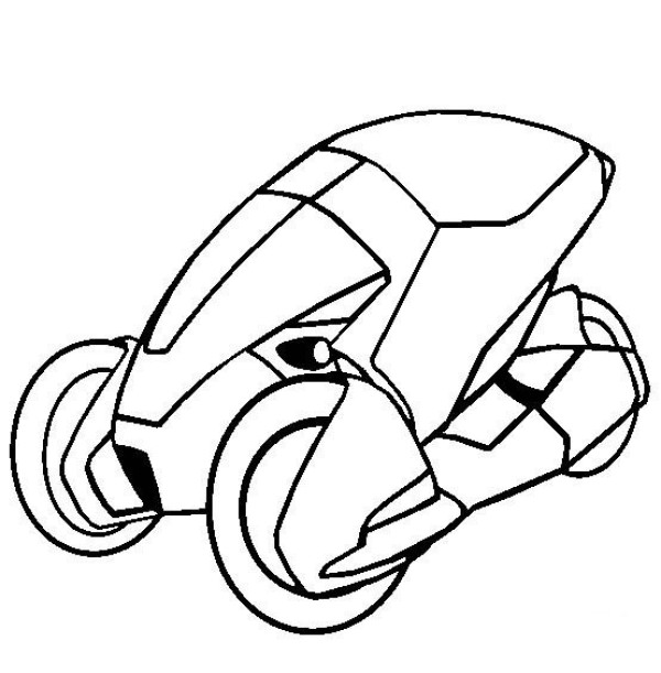 Supercar Honda 3rc Concept Car Simple Drawing Picture