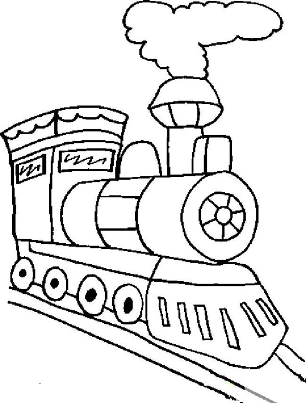 Complete collection of simple drawings of trains Simple drawings of steam trains