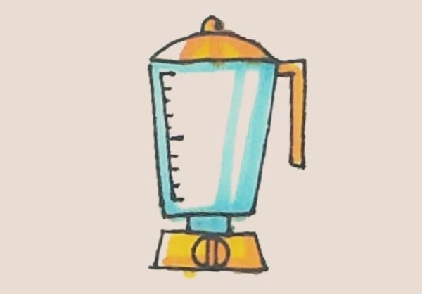 Simple drawing of juicer