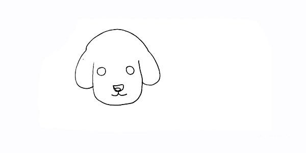 How to draw a cute puppy