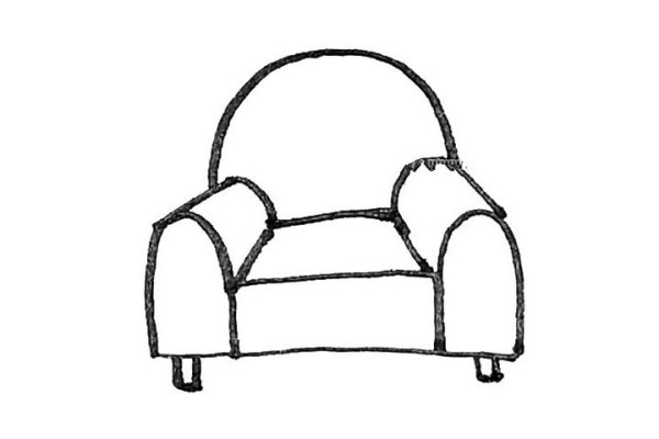 Learn to draw sofa