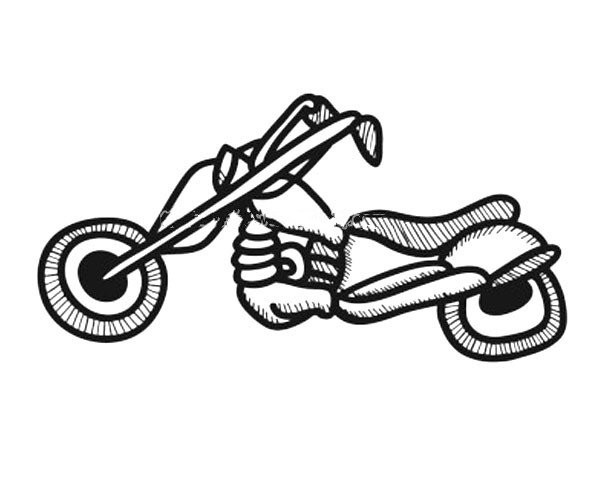 Beautiful simple drawing pictures of motorcycles