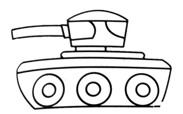 Nice simple drawing pictures of tanks