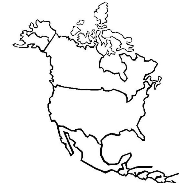 Simple strokes of continental plates