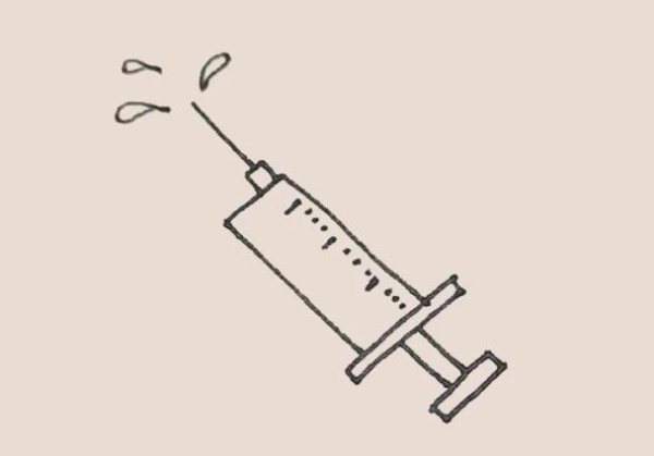 Simple drawing syringe