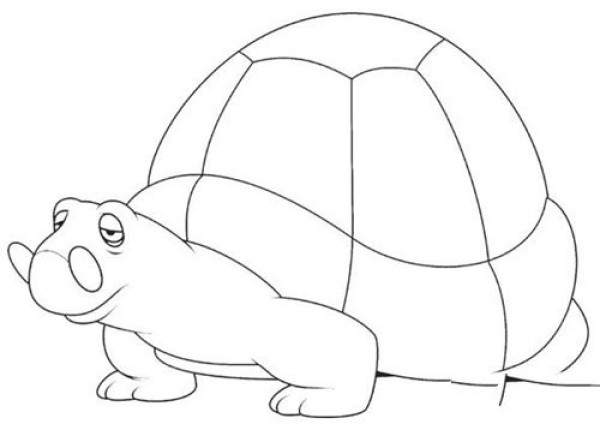 Simple strokes of turtle