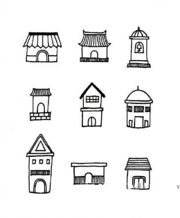 81 Cute Little House Drawings