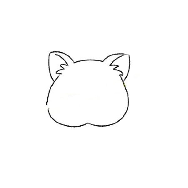 Basic drawing methods of small animals Simple drawing tutorial of cats