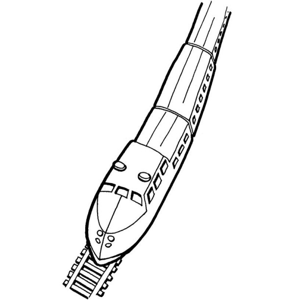 How to draw a train