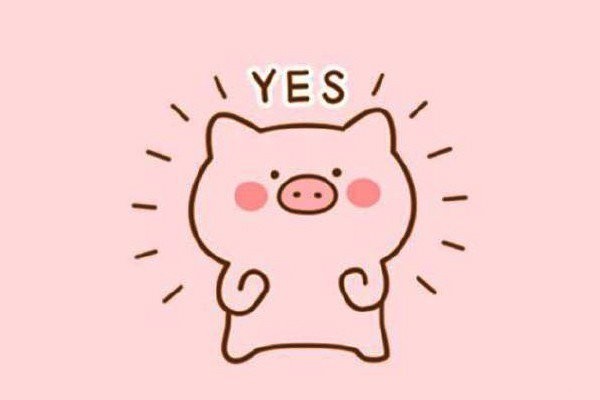 Year of the Pig Cute Pig Emoticon Pack