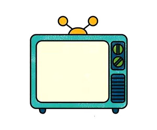 Learn to draw a TV