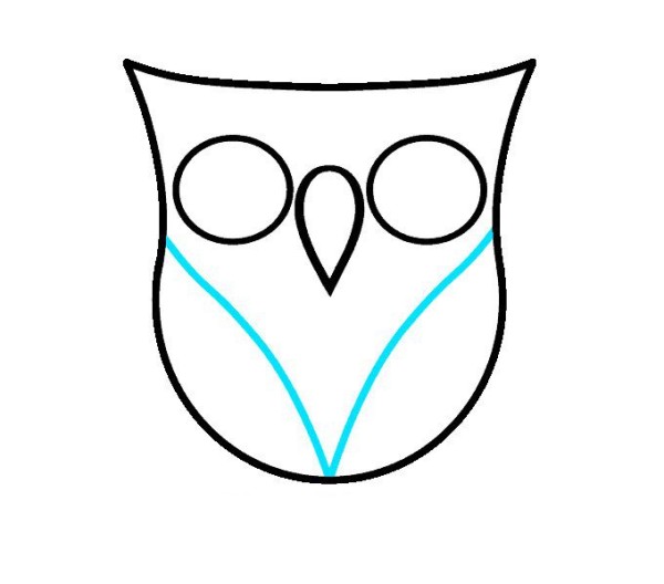 Simple drawing tutorial | Learn to draw a simple owl in 3 minutes