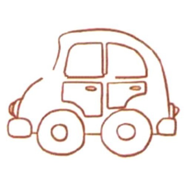 Beautiful car simple drawing tutorial