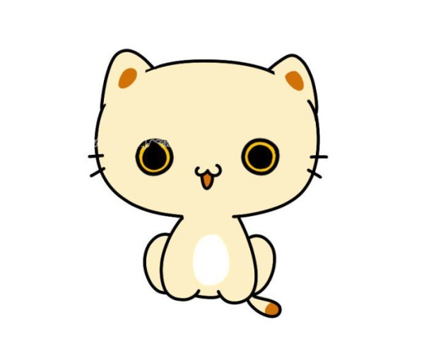 9 super cute simple cat drawing pictures