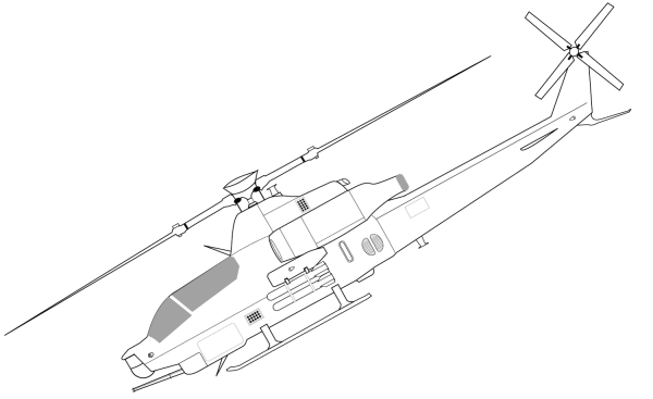 How to draw a helicopter