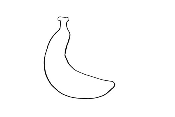 How to draw a banana