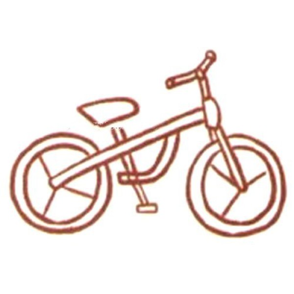 Beautiful bicycle simple drawing tutorial