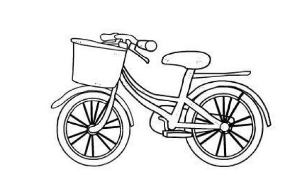 Simple drawings of vehicles, simple drawings of bicycles