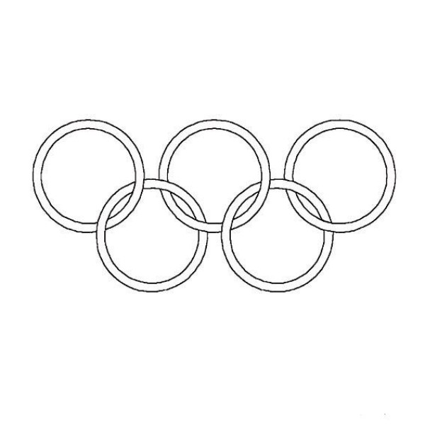 Olympic Games Pictures Simple Drawing Pictures of Olympic Rings