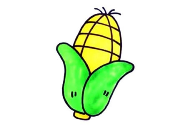 Learn to draw corn video tutorial