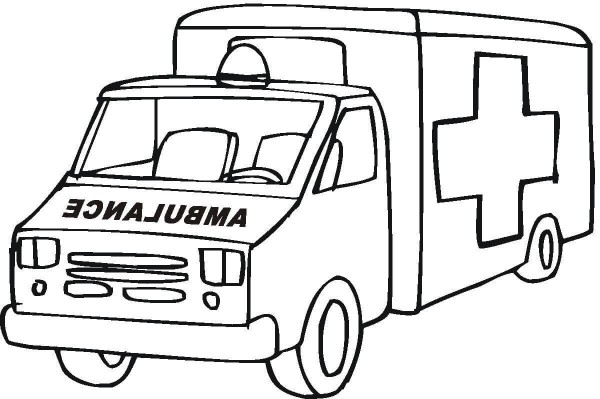 emergency ambulance drawing