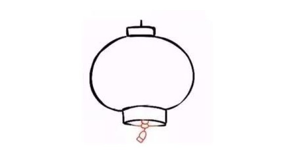 Learn to draw step by step: New Year lanterns